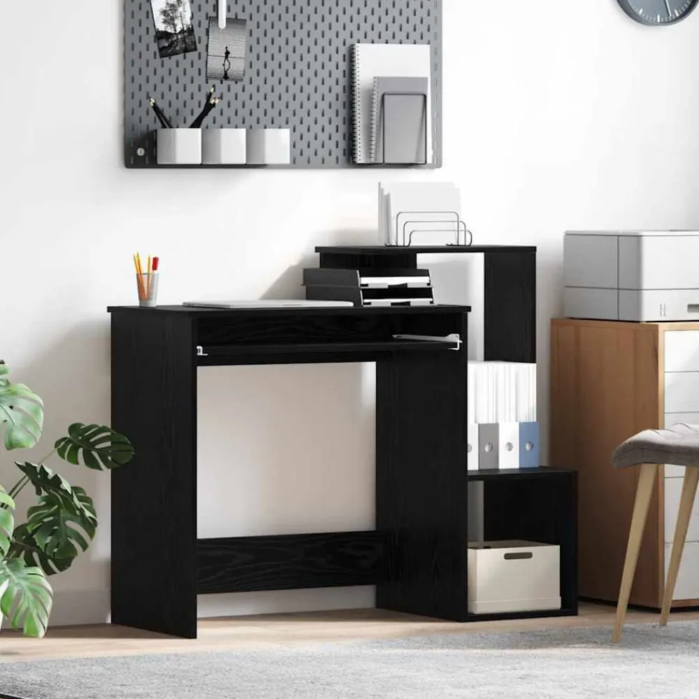 Bureau met lade 106 x 41 x 88.5 cm Bewerkt hout>vidaXL Clearance