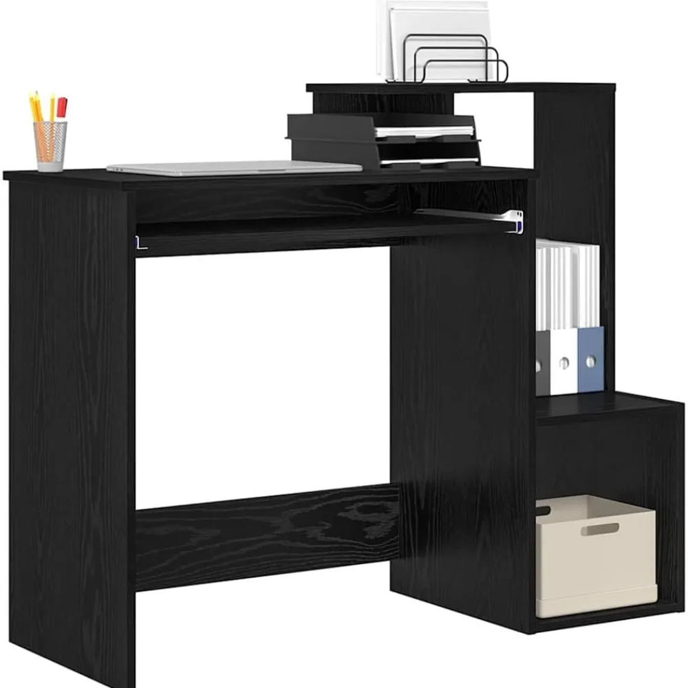 Bureau met lade 106 x 41 x 88.5 cm Bewerkt hout>vidaXL Clearance