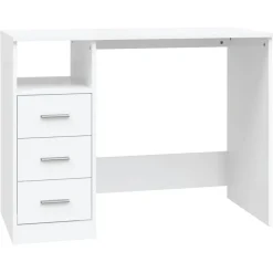 Bureau met lades 102x50x76 cm bewerkt hout>vidaXL Clearance
