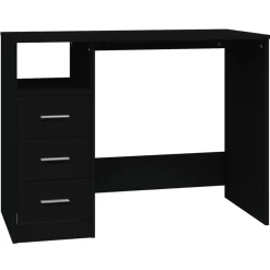 Bureau met lades 102x50x76 cm bewerkt hout>vidaXL Hot