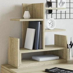 Bureau organiser 49x20x52,5 cm bewerkt hout kleurig>vidaXL Clearance