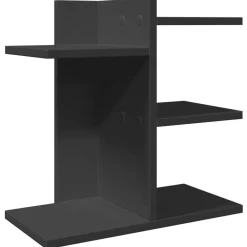 Kantoorartikelen*vidaXL Bureau organiser 42x21,5x42 cm bewerkt hout Zwart