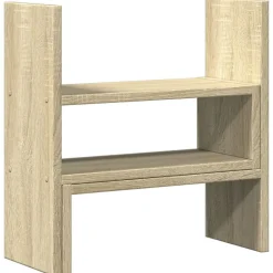 Elektronica*vidaXL Bureau organiser 40x17x41 cm bewerkt hout kleurig Sonoma eiken