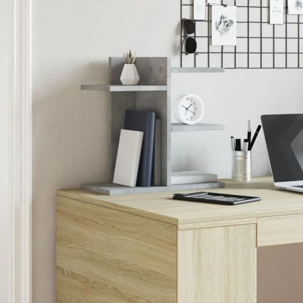 Bureau organiser 42x21,5x42 cm bewerkt hout>vidaXL