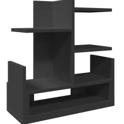 Kantoorartikelen*vidaXL Bureau organiser 49x20x52,5 cm bewerkt hout Zwart