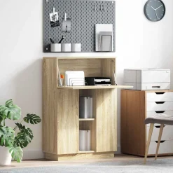 Bureau 71,5 x 31,5 x 106,5 cm Bewerkt hout>vidaXL Clearance