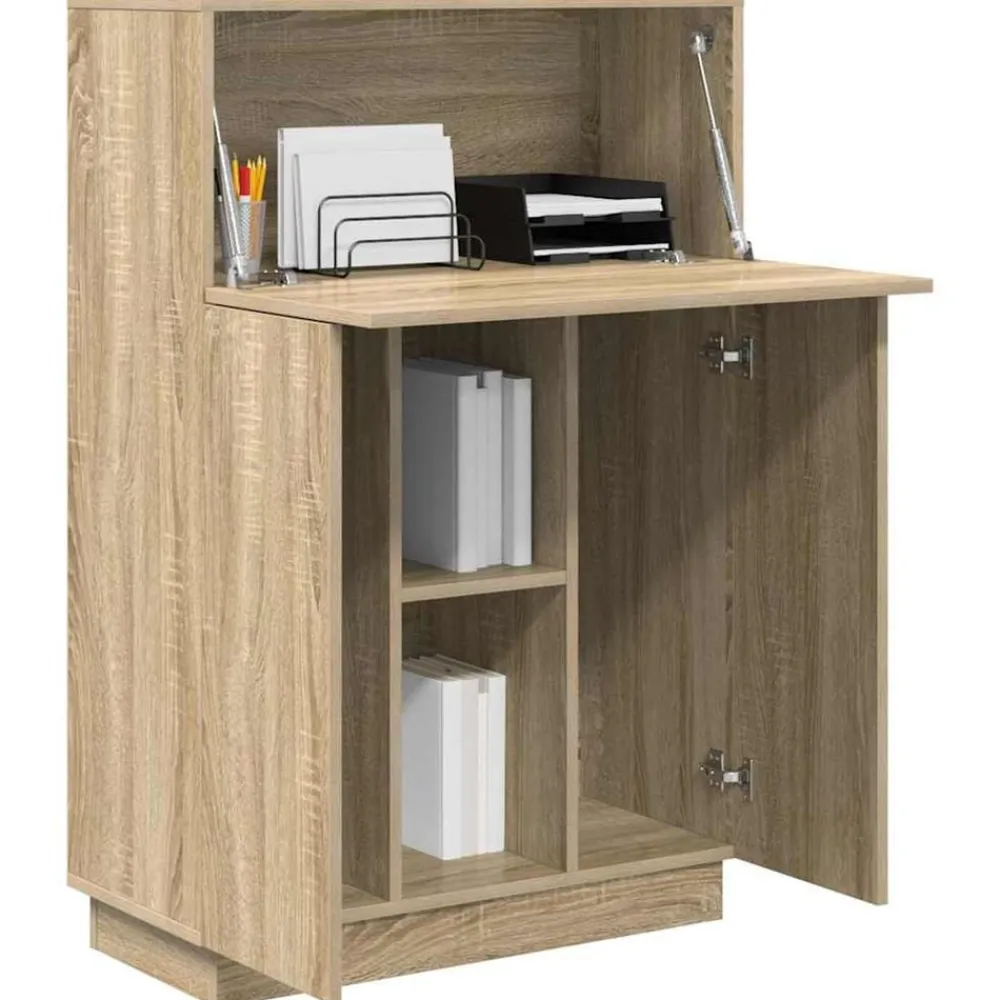 Bureau 71,5 x 31,5 x 106,5 cm Bewerkt hout>vidaXL Clearance