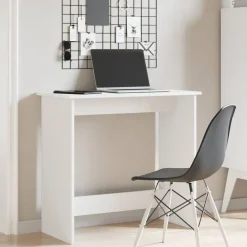 Bureau 80x40x75 cm bewerkt hout><noscript><img width=