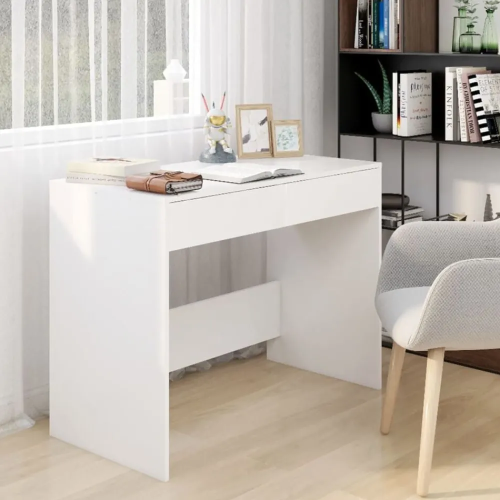 Bureau 101x50x76,5 cm bewerkt hout>vidaXL