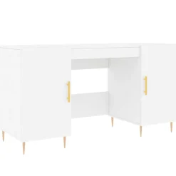 Bureau 140x50x75 cm bewerkt hout>vidaXL Online