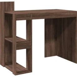Kantoormeubelen*vidaXL Bureau 103,5x56,5x94 cm bewerkt hout ig bruin eikenkleur