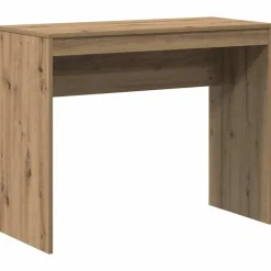 Bureau 90x40x72 cm bewerkt hout artisanaal eikenkleur>vidaXL Outlet