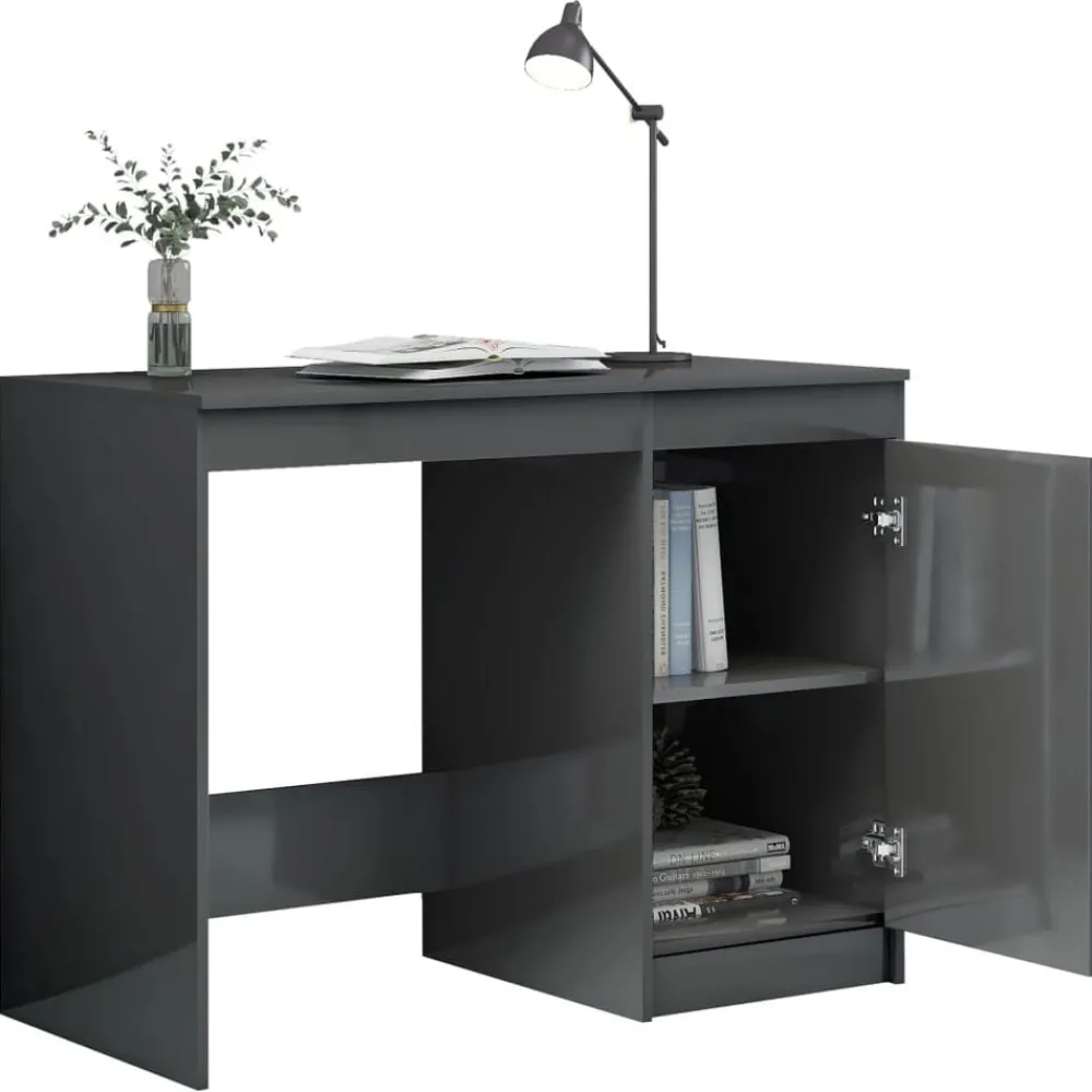 Bureau 100x50x76 cm bewerkt hout>vidaXL