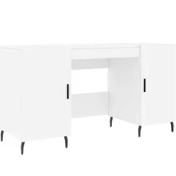 Bureau 140x50x75 cm bewerkt hout>vidaXL Outlet