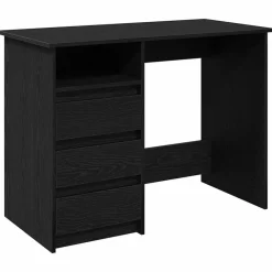 Bureau 102x50x75 cm bewerkt hout>vidaXL New