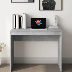 Bureau 90x40x72 cm bewerkt hout><noscript><img width=