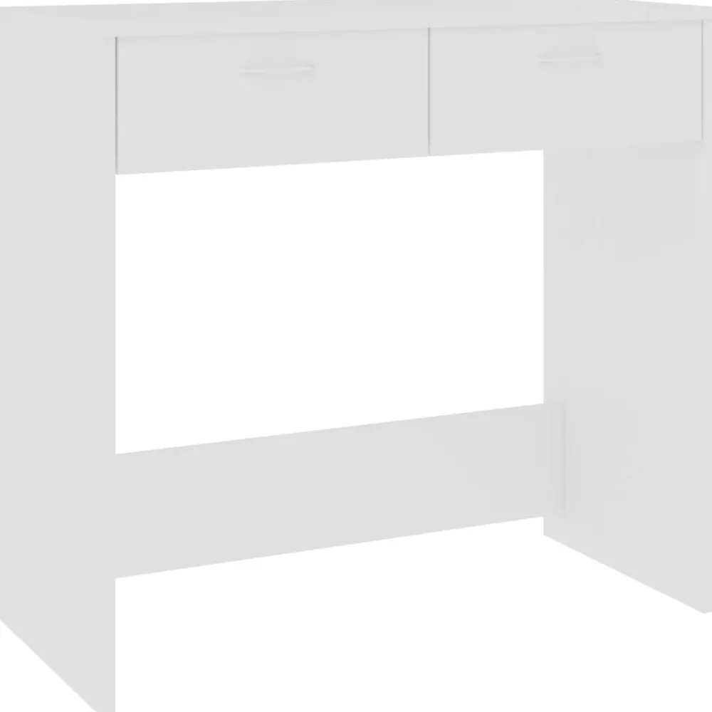 Bureau 80x40x75 cm bewerkt hout>vidaXL Discount