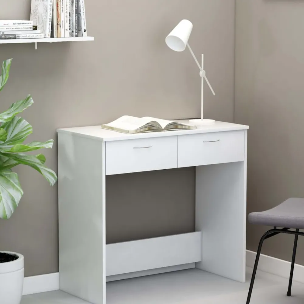 Bureau 80x40x75 cm bewerkt hout>vidaXL Discount