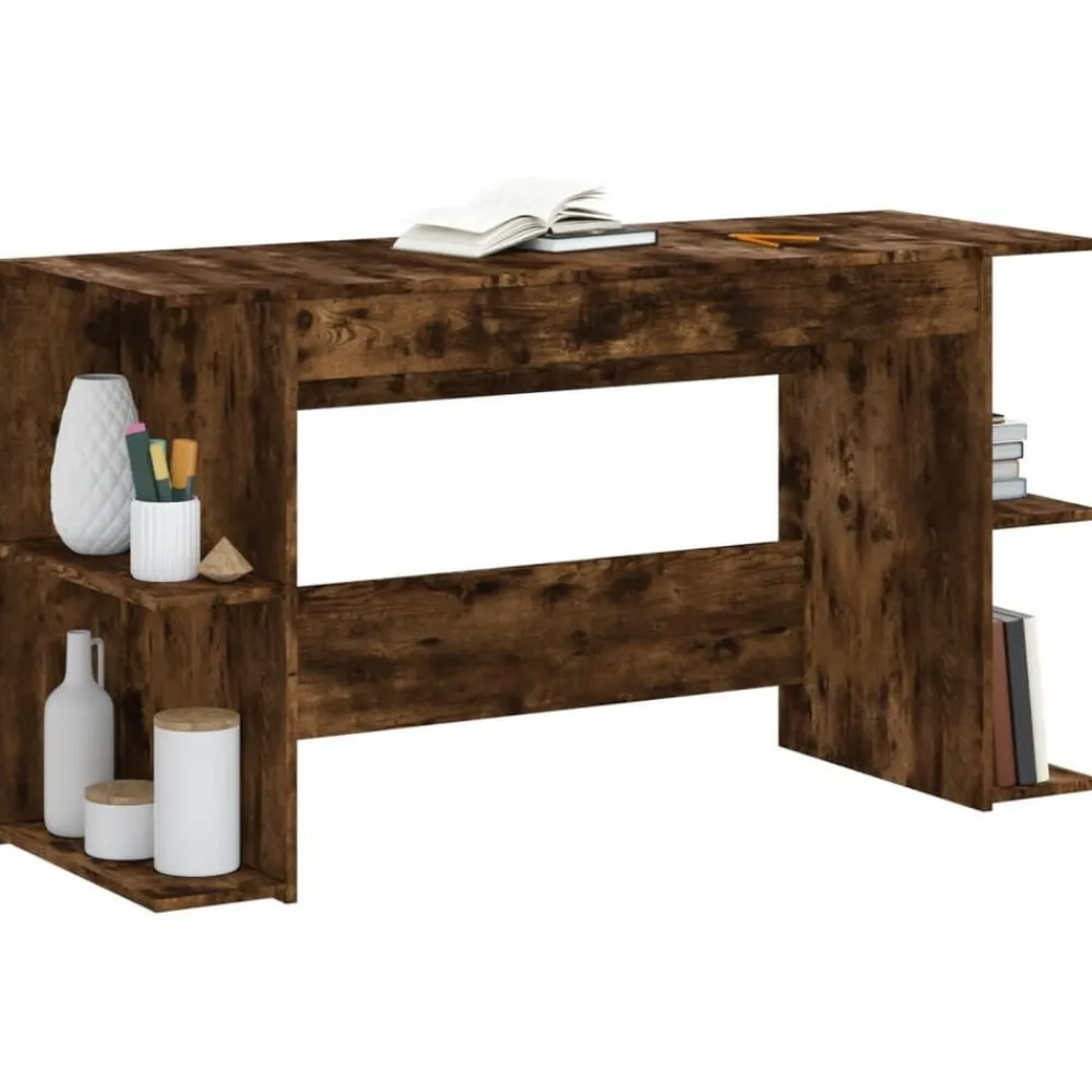 Bureau 140x50x75 cm bewerkt hout kleurig>vidaXL Hot