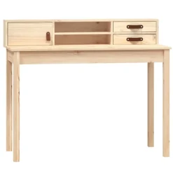 Bureau 110x50x93 cm massief grenenhout>vidaXL Hot