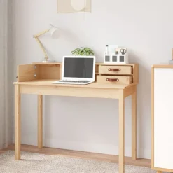 Bureau 110x50x93 cm massief grenenhout><noscript><img width=