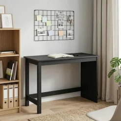Bureau 112 x 50 x 75 cm Massief Vurenhout>vidaXL Discount