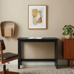 Bureau 112 x 50 x 75 cm Massief Vurenhout><noscript><img width=