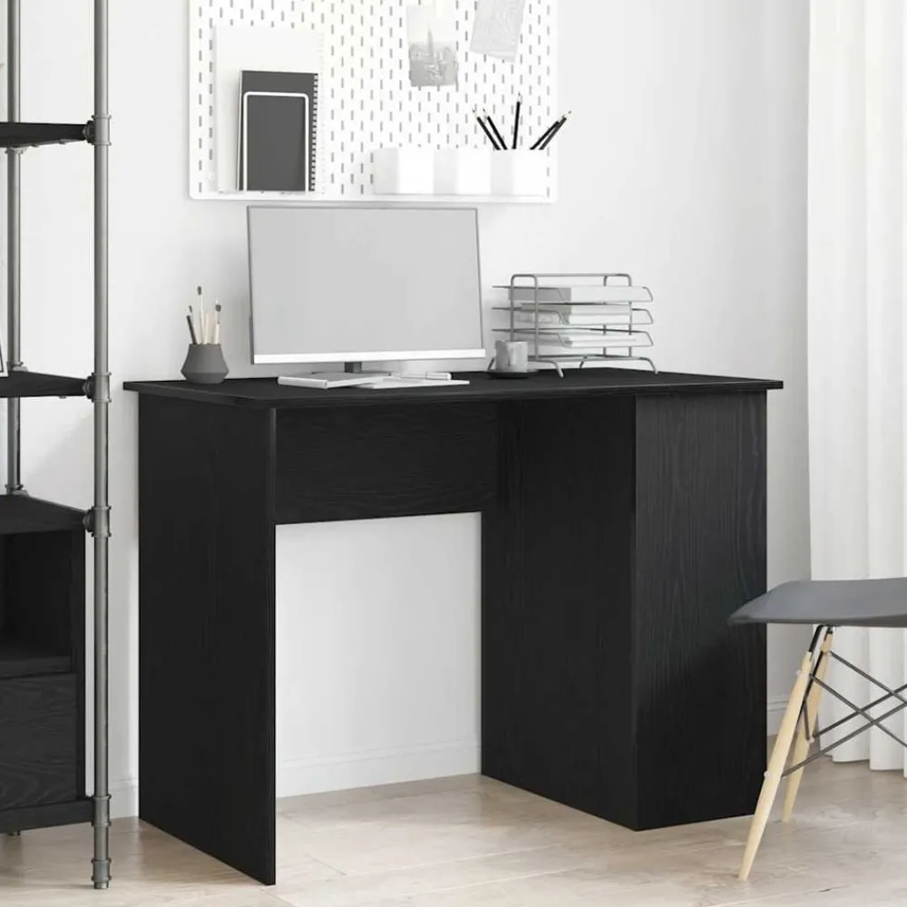 Bureau 100x55x75 cm Bewerkt Hout>vidaXL New