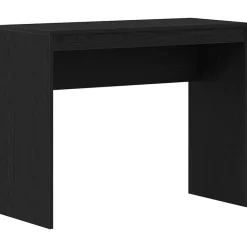 Kantoormeubelen*vidaXL Bureau 90x40x72 cm Bewerkt Hout Zwart eiken