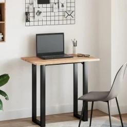 Bureaublad met olieafwerking 80x50x2 cm massief acaciahout>vidaXL Clearance