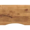 Bureaublad met ronding 90x60x2,5 cm massief ruw mangohout>vidaXL Sale
