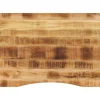 Tafelaccessoires*vidaXL Bureaublad met ronding 100x80x2,5 cm massief ruw mangohout