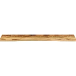 Tafelaccessoires*vidaXL Bureaublad met ronding 160x50x2,5 cm massief ruw mangohout