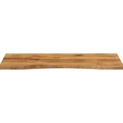 Bureaublad met ronding 110x60x2,5 cm massief ruw mangohout><noscript><img width=