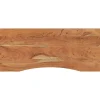 Tafelaccessoires*vidaXL Bureaublad rechthoekig 120x50x2,5 cm massief acaciahout