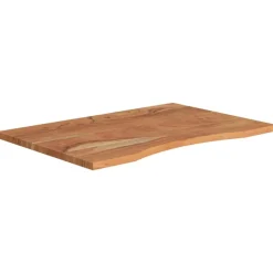 Tafelaccessoires*vidaXL Bureaublad rechthoekig 80x60x2,5 cm massief acaciahout