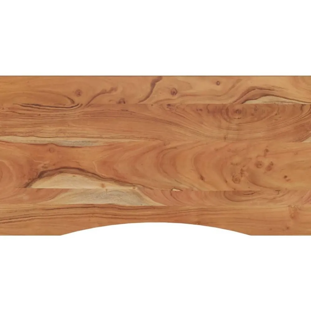 Tafelaccessoires*vidaXL Bureaublad rechthoekig 110x60x2,5 cm massief acaciahout