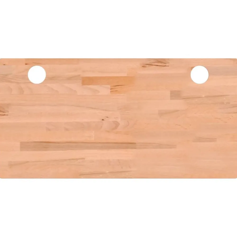 Bureaublad 100x50x1,5 cm massief beukenhout>vidaXL Sale