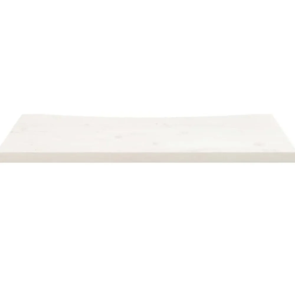 Accessoires Voor Kantoormeubilair*vidaXL Bureaublad 80x40x2,5 cm massief grenenhout Wit