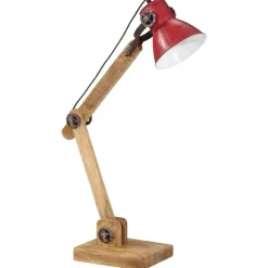 Bureaulamp 25 W E27 23x18x96 cm verweerd>vidaXL Outlet