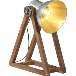 Verlichting*vidaXL Bureaulamp 25 W E27 30x17x40 cm vintage kleurig Zilver