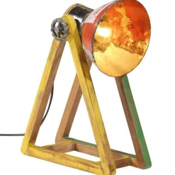 Verlichting*vidaXL Bureaulamp 25 W E27 30x17x40 cm meerkleurig Multikleur