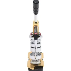 Buttonmachine met cirkelsnijder draaipunch 58 mm><noscript><img width=