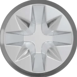 Bouwbeslag*vidaXL Cam Lock Bout 2 pcs Zilver en Zwart M6 x 40 mm Metaal