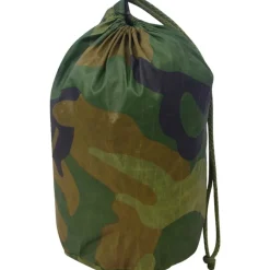 Buitensport*vidaXL Camouflagenet met opbergtas 1,5x10 m Groen