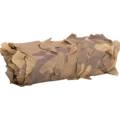 Camouflagenet met opbergzak 312x140 cm zandkleurig>vidaXL Sale