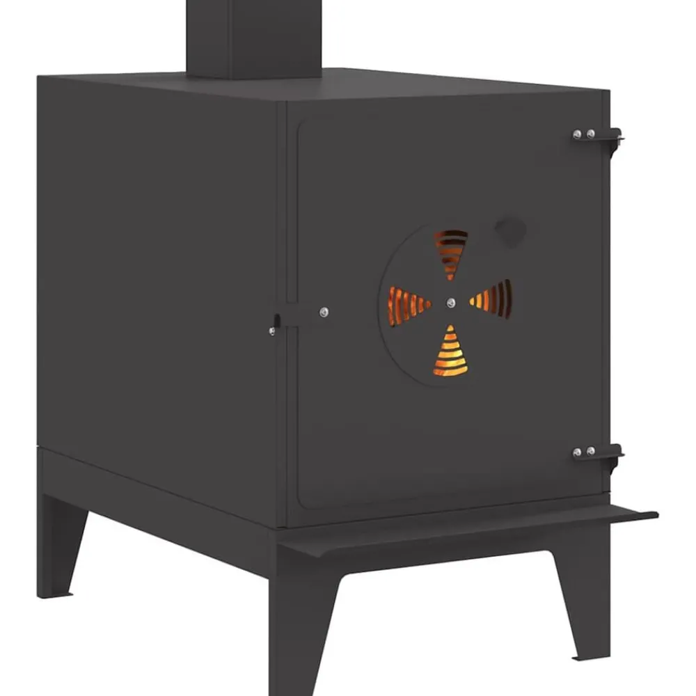 Camping Kachel 35 x 50 x 60 cm Koudgewalst staal>vidaXL Discount