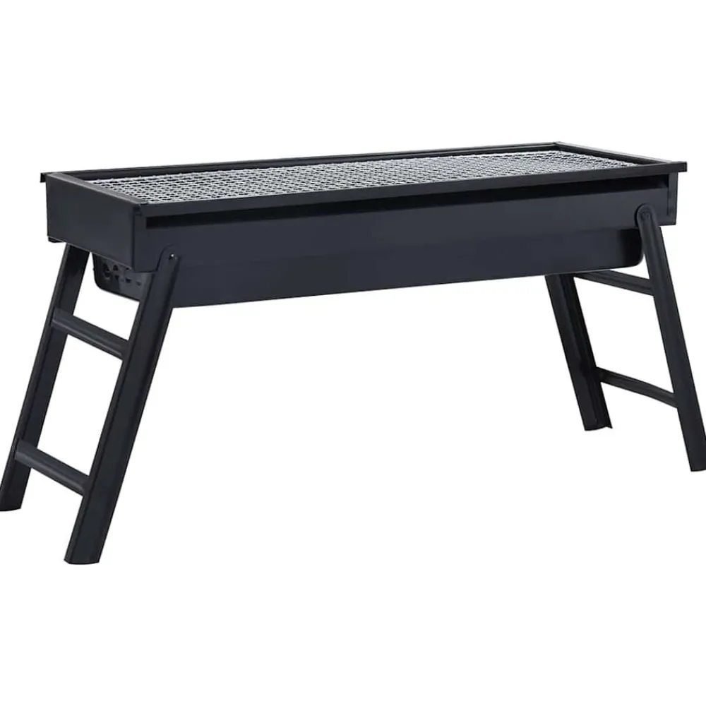 Campingbarbecue draagbaar 60x22,5x33 cm roestvrij>vidaXL Sale
