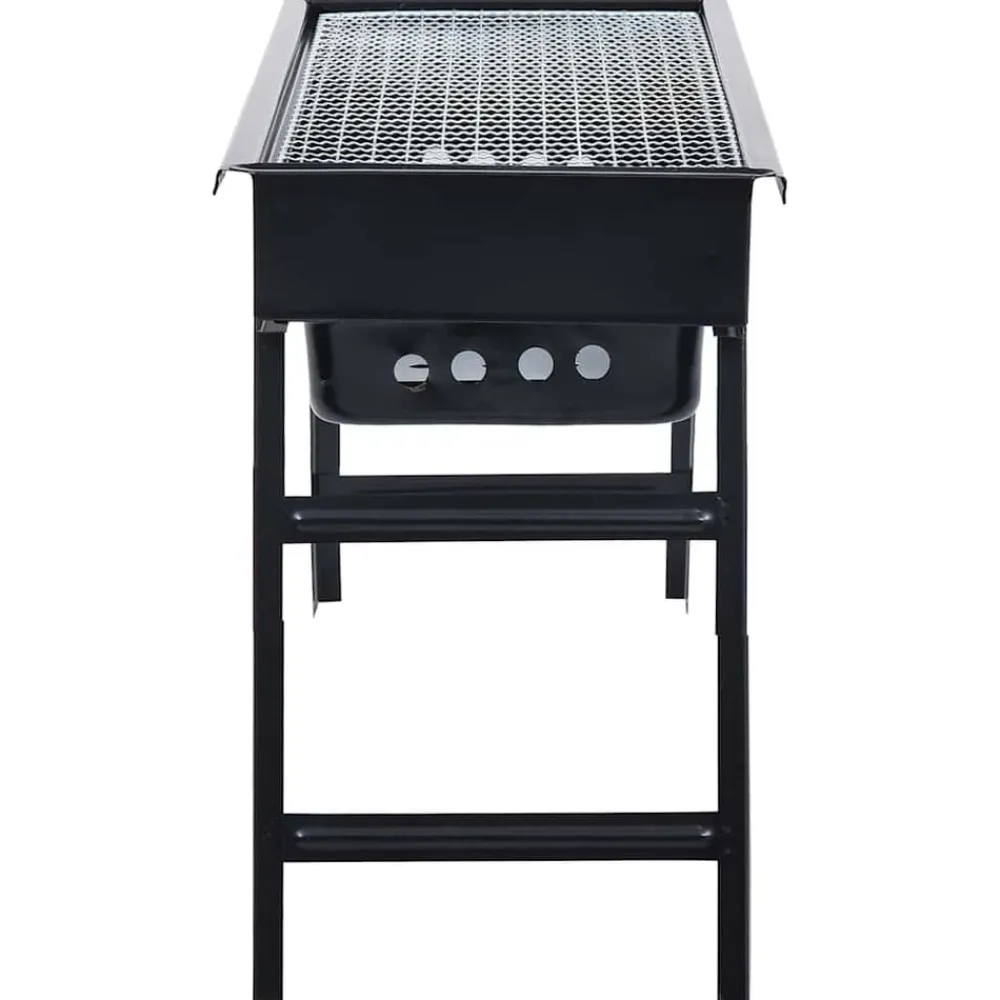 Campingbarbecue draagbaar 60x22,5x33 cm roestvrij>vidaXL Sale