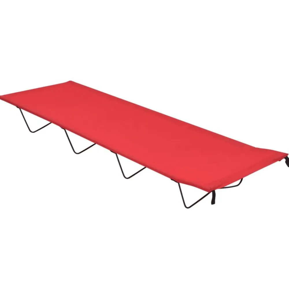 Campingbed 180x60x19 cm oxford stof en staal>vidaXL Clearance